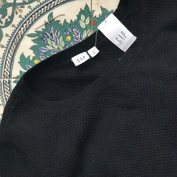 Gap Crewneck black knit sweater - Picture 3 of 4